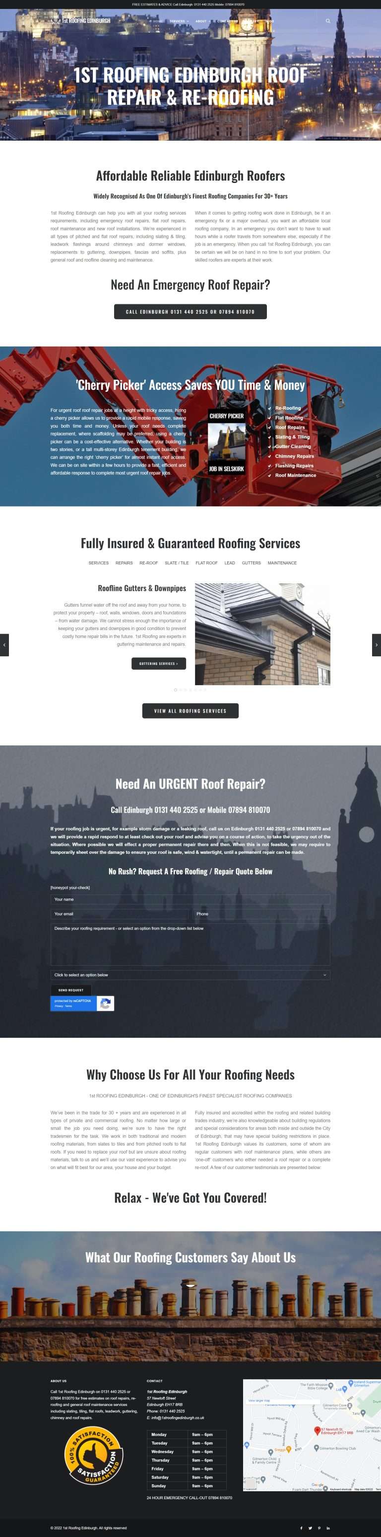 1st roofing fullscreen